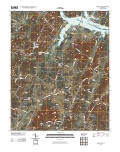 Birchwood 2010 topographic map thumbnail