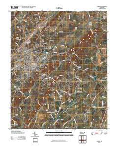 Athens 2010 topographic map thumbnail