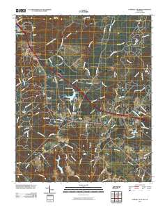 Campbell Junction 2010 topographic map thumbnail