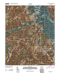 Bolivar West 2010 topographic map thumbnail