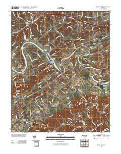Boyds Creek 2010 topographic map thumbnail