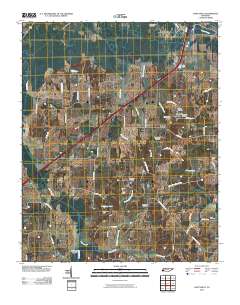 Dancyville 2010 topographic map thumbnail