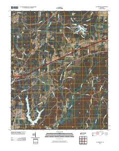 Claybrook 2010 topographic map thumbnail