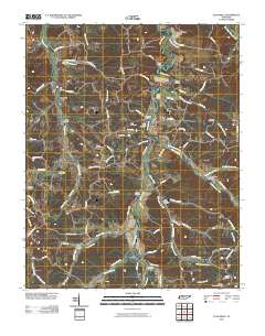 Ellis Mills 2010 topographic map thumbnail