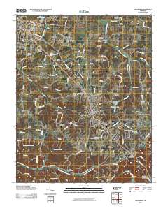 Greenbrier 2010 topographic map thumbnail