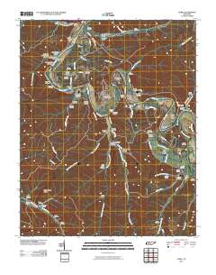 Coble 2010 topographic map thumbnail