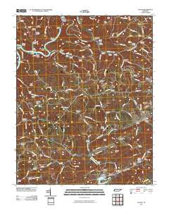 Clouds 2010 topographic map thumbnail
