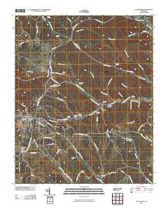 Collinwood 2010 topographic map thumbnail