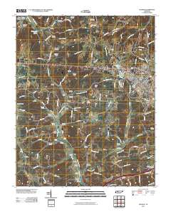 Dickson 2010 topographic map thumbnail