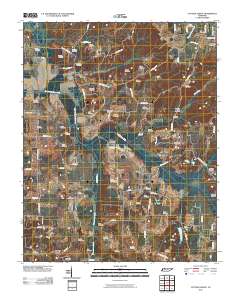 Cottage Grove 2010 topographic map thumbnail