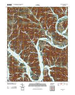Granville 2010 topographic map thumbnail