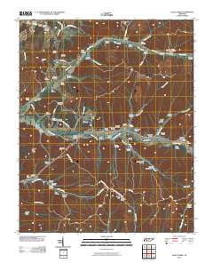 Eagle Creek 2010 topographic map thumbnail