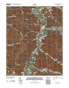 Chestnut Grove 2010 topographic map thumbnail