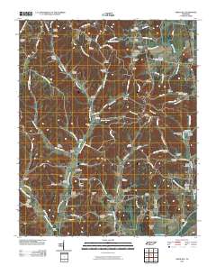 Aspen Hill 2010 topographic map thumbnail