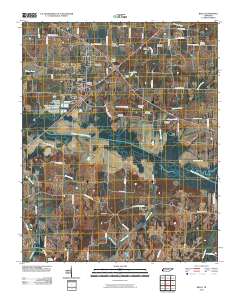 Bells 2010 topographic map thumbnail