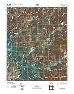 Bolivar East 2010 topographic map thumbnail