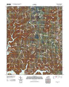 Albany 2010 topographic map thumbnail