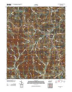 Alexandria 2010 topographic map thumbnail