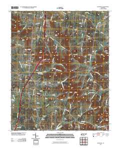 Bethesda 2010 topographic map thumbnail