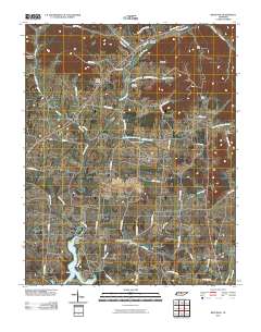 Bethpage 2010 topographic map thumbnail