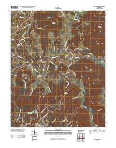 Bald Knob 2010 topographic map thumbnail