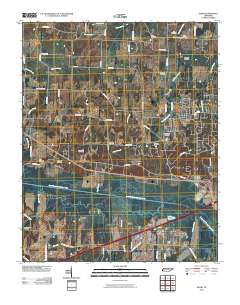 Adair 2010 topographic map thumbnail