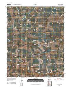 Adairville 2010 topographic map thumbnail