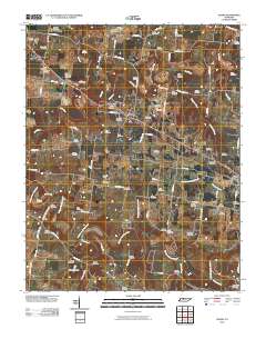 Adams 2010 topographic map thumbnail