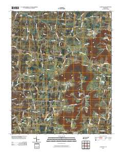 Cassville 2010 topographic map thumbnail