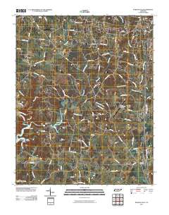 Burgess Falls 2010 topographic map thumbnail