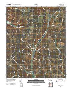 Cypress Inn 2010 topographic map thumbnail