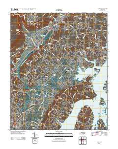 Daisy 2011 topographic map thumbnail
