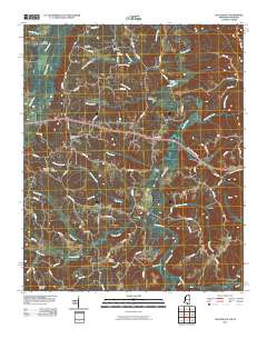 Chalybeate 2010 topographic map thumbnail