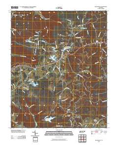 De Rossett 2010 topographic map thumbnail