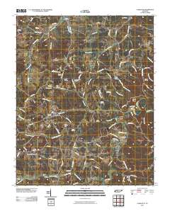 Charlotte 2010 topographic map thumbnail