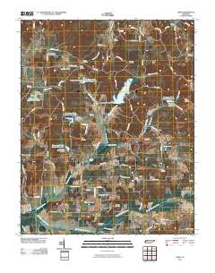 Como 2010 topographic map thumbnail