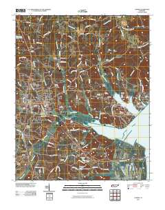 Camden 2010 topographic map thumbnail