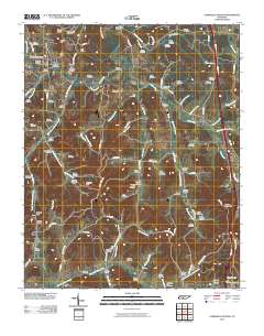 Campbells Station 2010 topographic map thumbnail