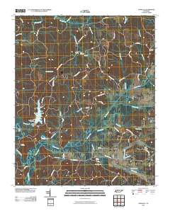 Chewalla 2010 topographic map thumbnail