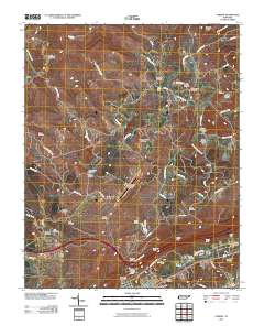 Cardiff 2010 topographic map thumbnail
