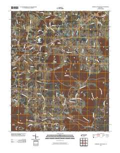 Cardwell Mountain 2010 topographic map thumbnail