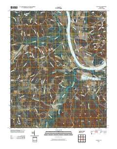 Counce 2010 topographic map thumbnail