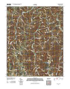 Galen 2010 topographic map thumbnail