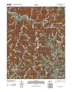 Dodson Branch 2010 topographic map thumbnail