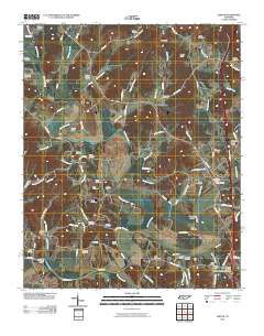 Elkton 2010 topographic map thumbnail