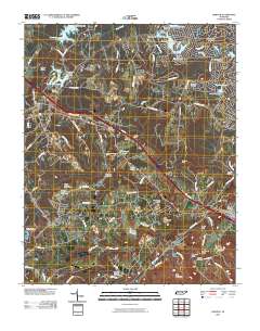 Dorton 2010 topographic map thumbnail