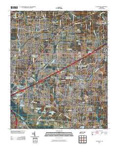 Ellendale 2010 topographic map thumbnail
