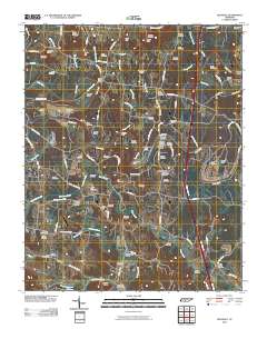 Glendale 2010 topographic map thumbnail