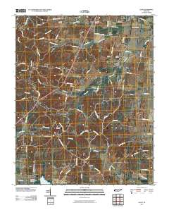 Gates 2010 topographic map thumbnail