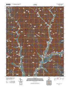 Estill Fork 2010 topographic map thumbnail